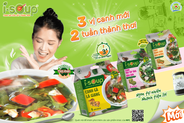 BỘ BA TÂN BINH I.SOUP CHÍNH THỨC RA MẮT